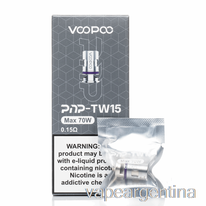 Bobinas De Repuesto Voopoo Pnp 0.15ohm Pnp-tw15 Bobinas De Malla Vape Argentina